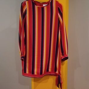 Ali & Jay sz Small striped mini dress